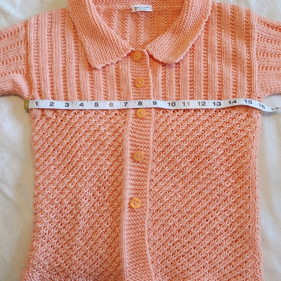 MAGIA DO CROCHET Collared Top - Picture 6 of 7